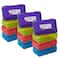 Assorted Charles Leonard Transparent Pencil Boxes, 12ct.